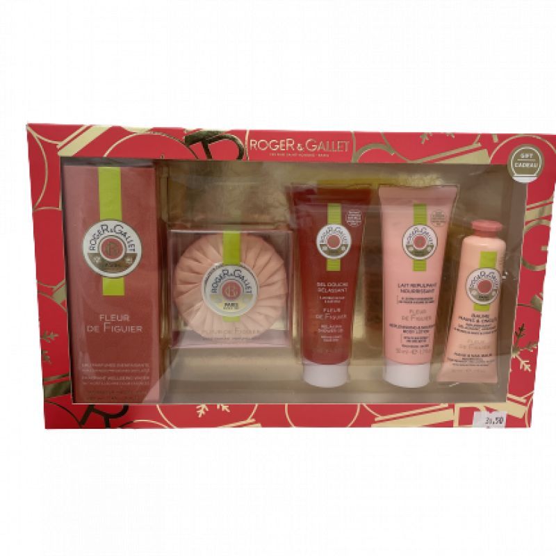 coffret cadeau fleur de figuier 5 produits