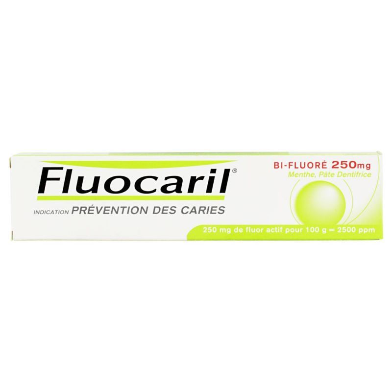 Fluocaril - Dentifrice bi-fluoré pâte menthe 125mL