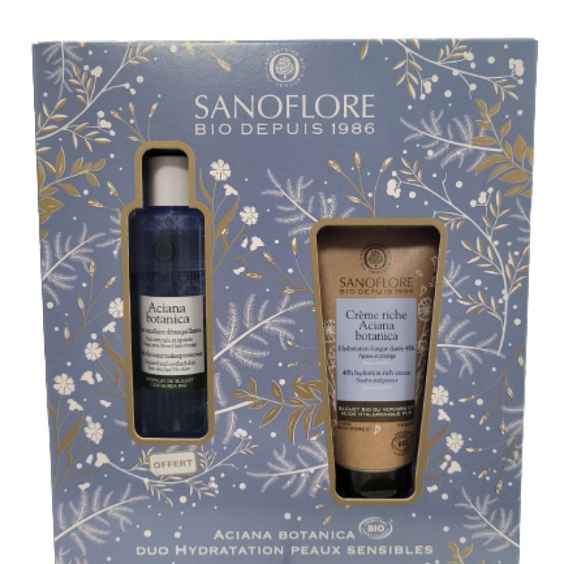 Sanoflore - Coffret aciana botanica duo hydratation