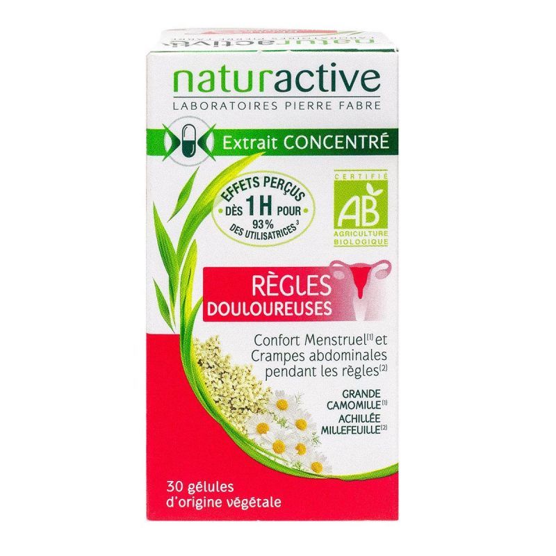 Règles douloureuses confort menstruel bio 30 gélules