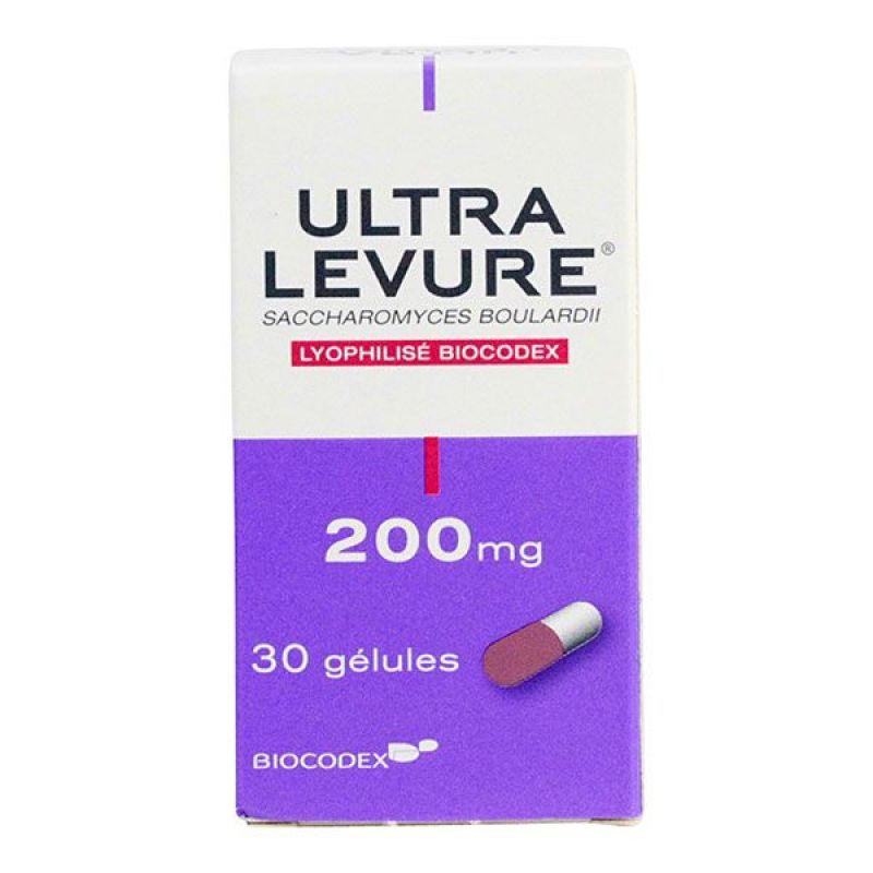 Ultra Levure 200mg flacon 30 gélules