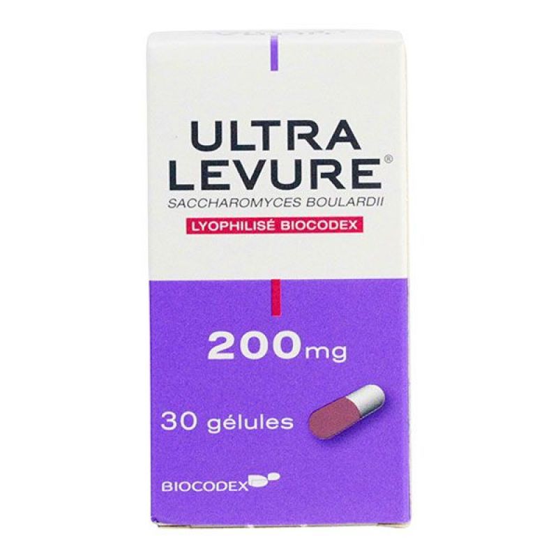 Ultra Levure 200mg flacon 30 gélules