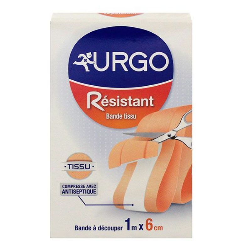 Urgo Bande antiseptique Résistante: 1mx6cm