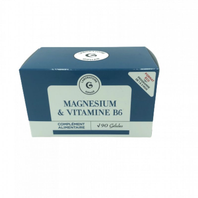 Giphar Magnesium/vit B6 Gelule 90