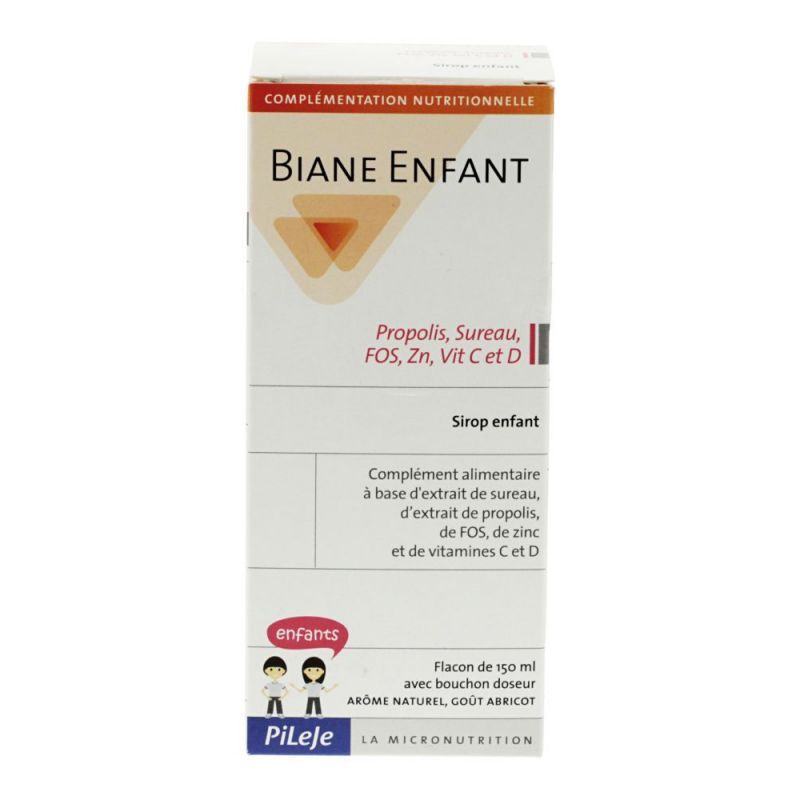 Biane Enfant Propolis/sureau/Fos//vitamines C et D.150ml