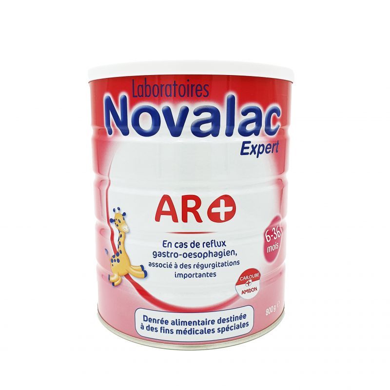 Novalac Ar+ 2ème âge lait poudre bébé 6-36mois 800g