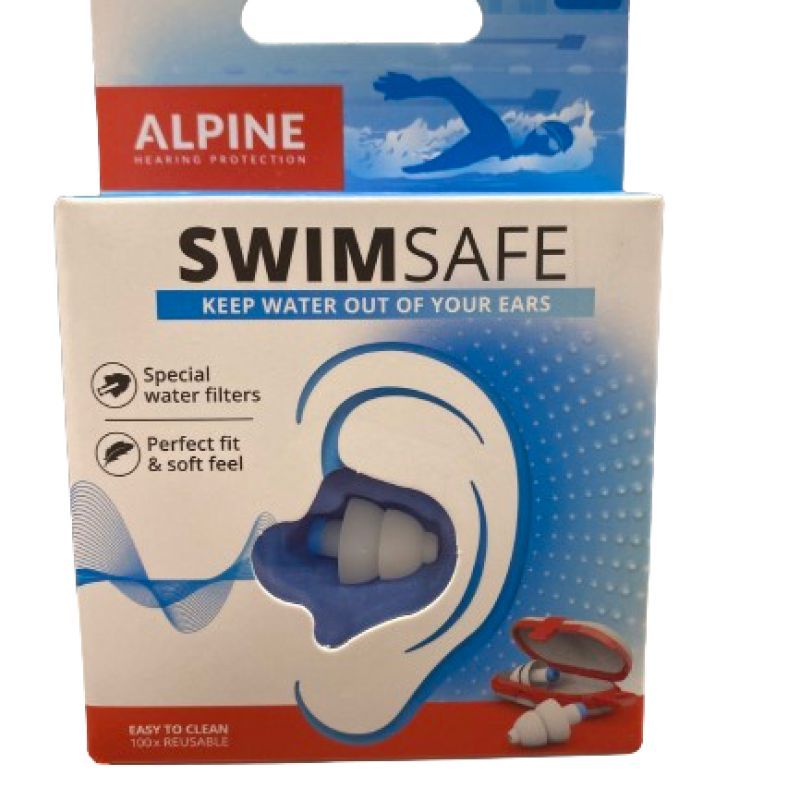 Alpine Swimsafe - Bouchons d'oreilles Spécial Activités Aquatiques