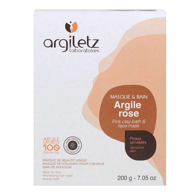 Argile rose masque & bain - 200g