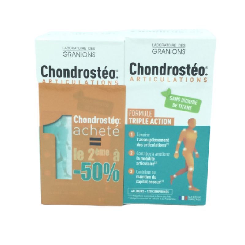 CHONDROSTEO+ - 120 comprimés X2