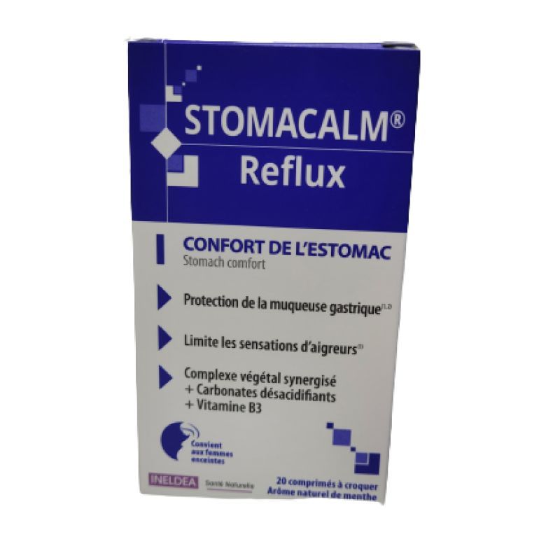 Ineldea - Stomacalm Reflux 20 comprimés à croquer