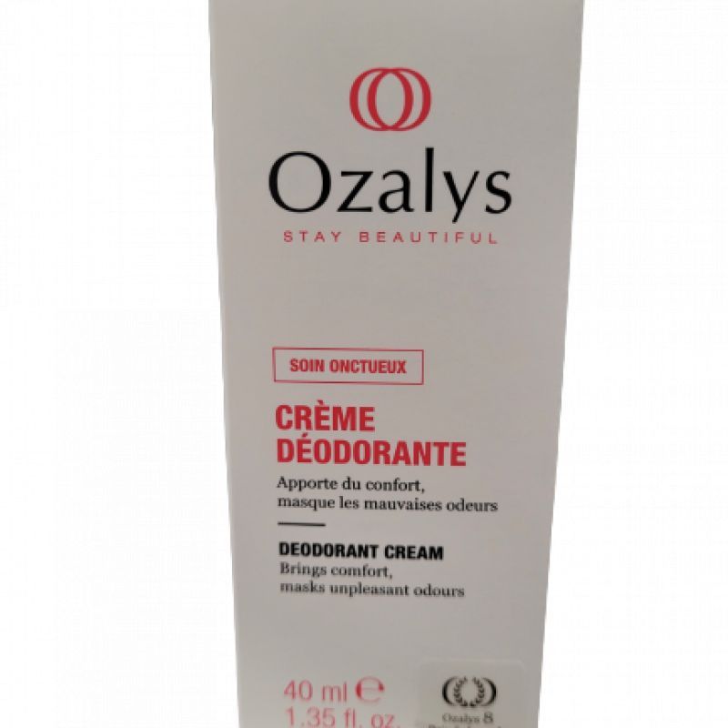 Ozalys - crème déodorante 40 ml