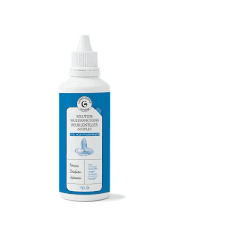 Giphar Solution Multifontions Pour Lentilles Souple avec Acide Hyaluronique 100ml