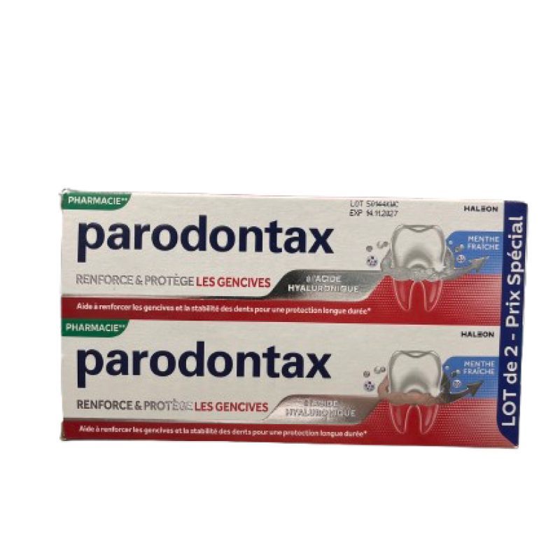 Parodontax Renforce et Protège Les Gencives Lot de 2 de 75ml