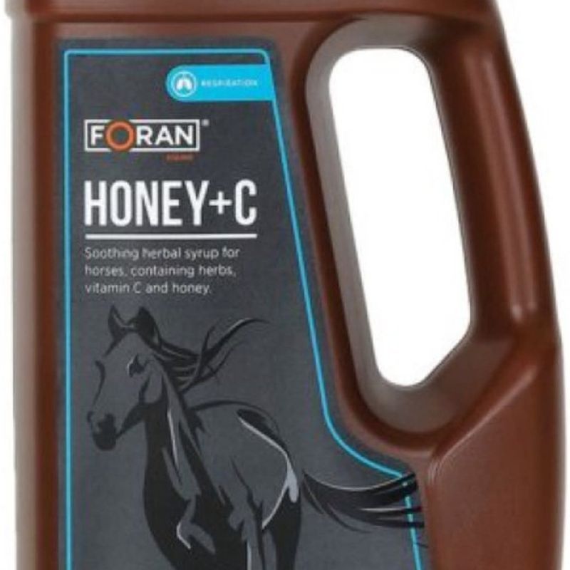 HONEY C 1L Sirop contre la toux pour chevaux