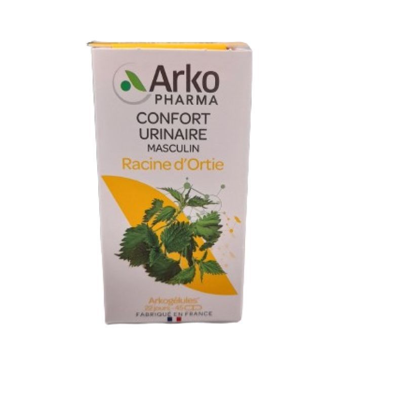 Arkopharma - Racine d'ortie - Confort urinaire (Masculin) - 45 gélules