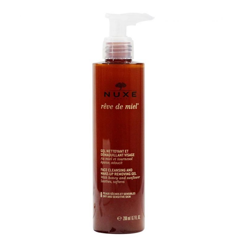 Nuxe Rêve de miel - Gel démaquillant visage 200mL