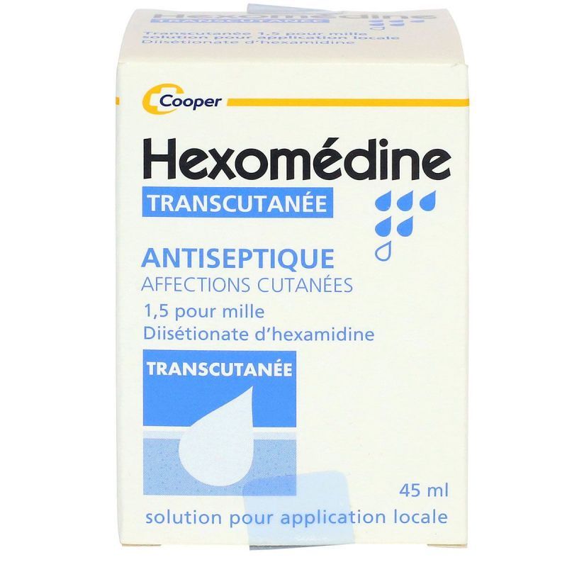 Hexomedine Transcutane Fl 45ml