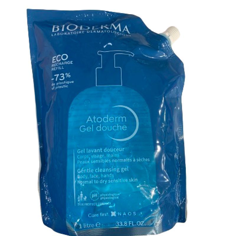 Bioderma - Atoderm gel douche recharge 1L