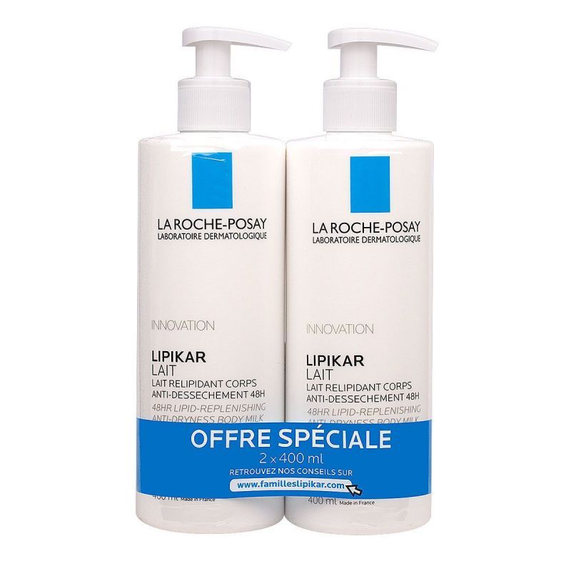 La Roche-Posay Lipikar lait 400mL x2