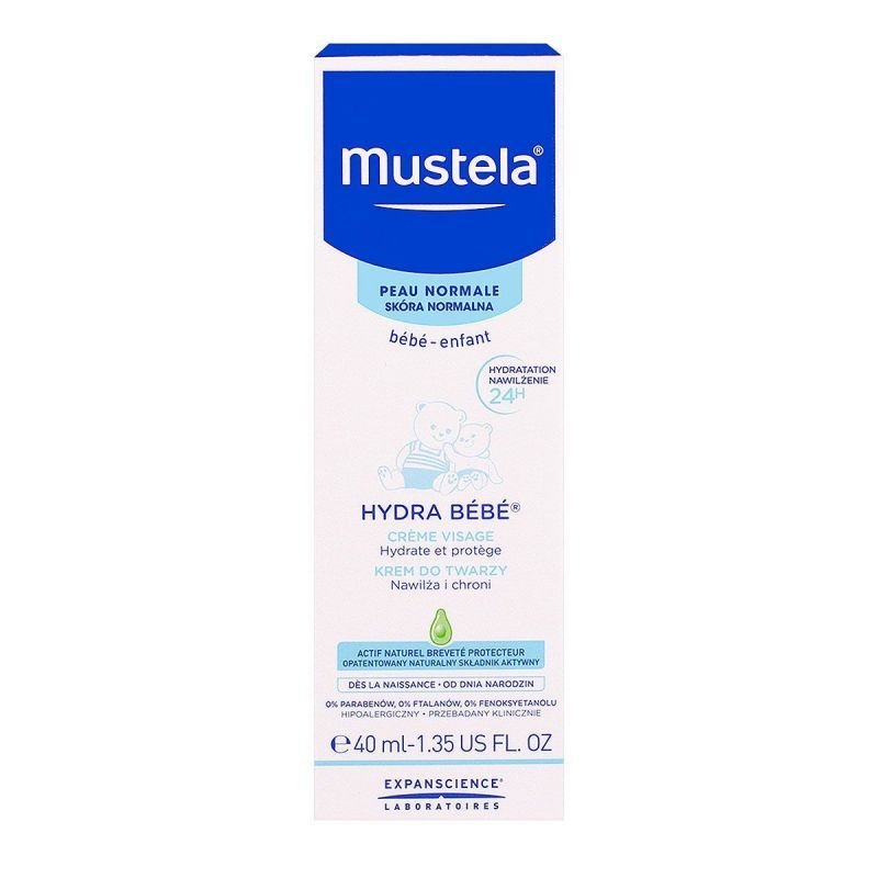 Mustela Hydra Bébé crème visage 40ml