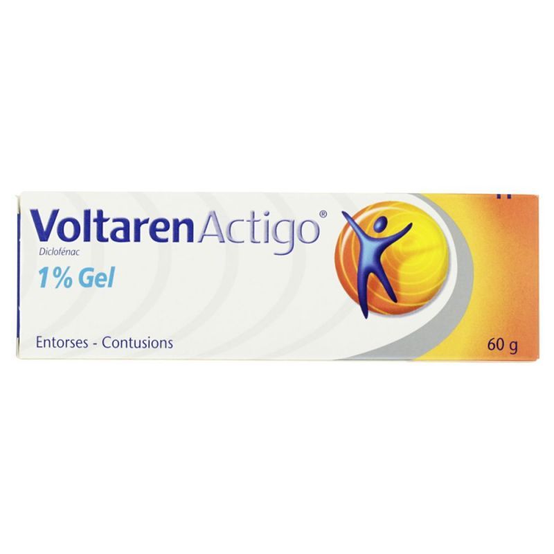 Voltarenactigo 1% gel tube 60g