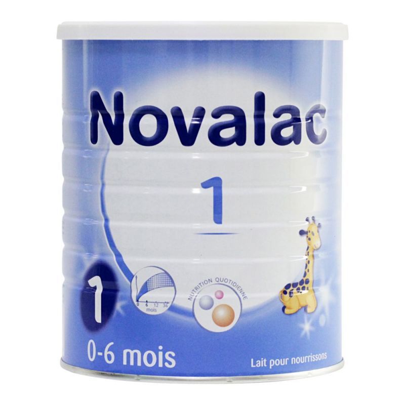 Novalac 1er âge lait poudre bébé 0-6mois 800g