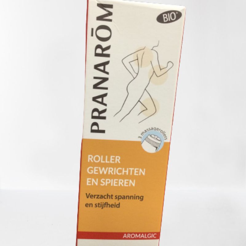Pranarom - roller articulations et muscles 75 ml + 3 billes massantes