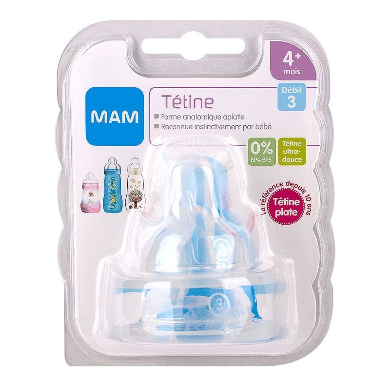 Tetine Mam Silk Debit 3 Silic