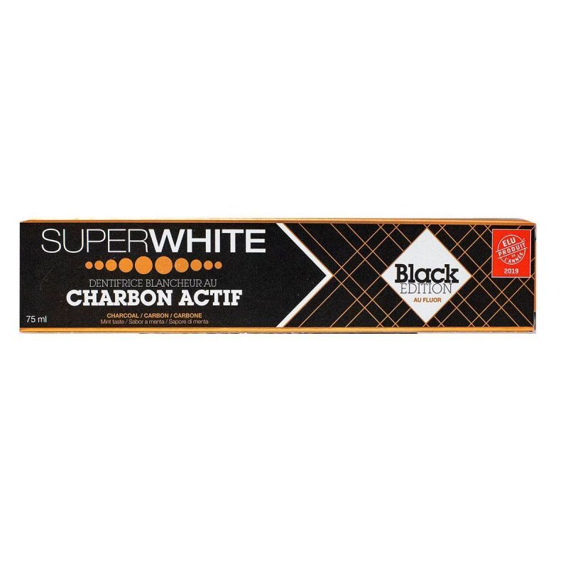 Superwhite Dentifrice Charbon