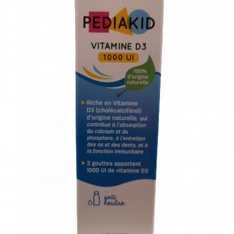 Pediakid - Vitamine D3 1000 UI 20ml