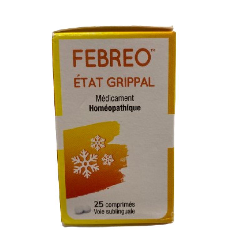 Febreo Etat Grippal 25 comprimés