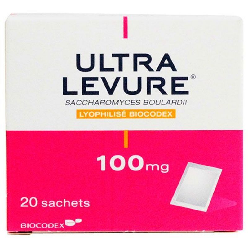 Ultra-levure 100mg 20 sachets