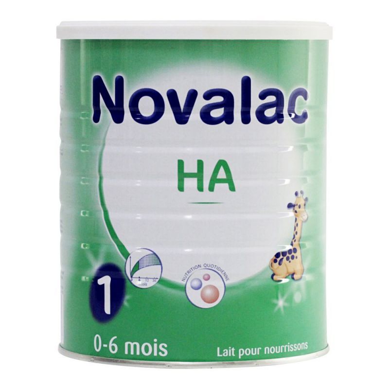 Novalac Hypoallergénique 1age Lait 800g