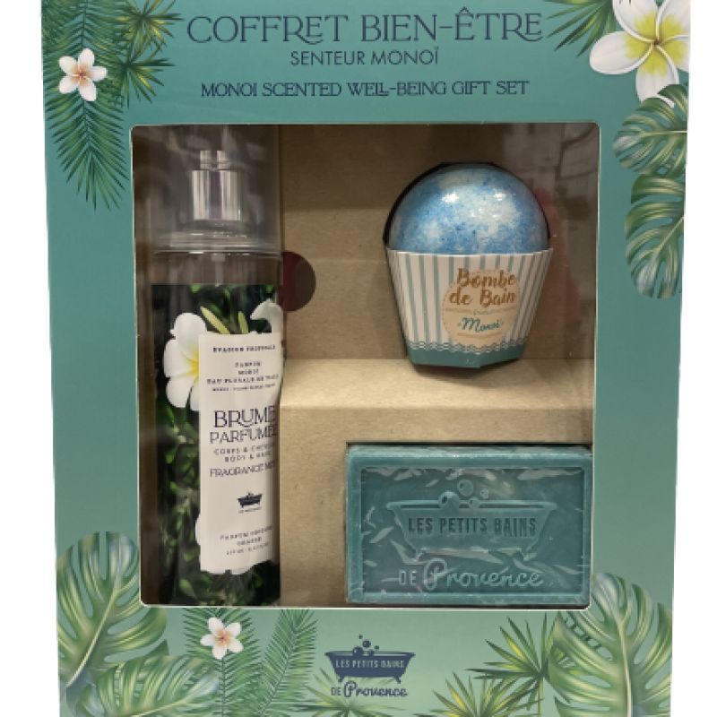 Coffret bien-être Monoï