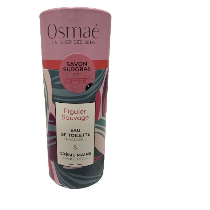 Osmaé - Figuier Sauvage Eau de Toilette 30ml + Crèle mains 30ml + savon surgars offert 20g