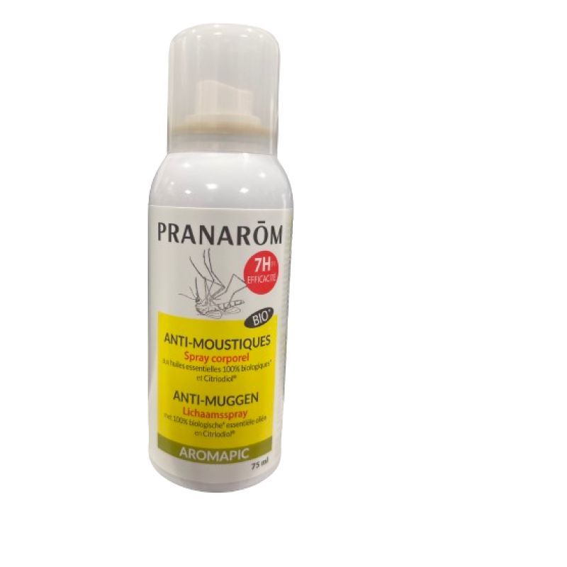 Pranarom Spray Corporel Anti-Moustique Bio 75ml
