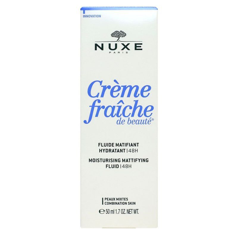 Crème Fraîche de beauté fluide matifiant hydratant 48h 50ml