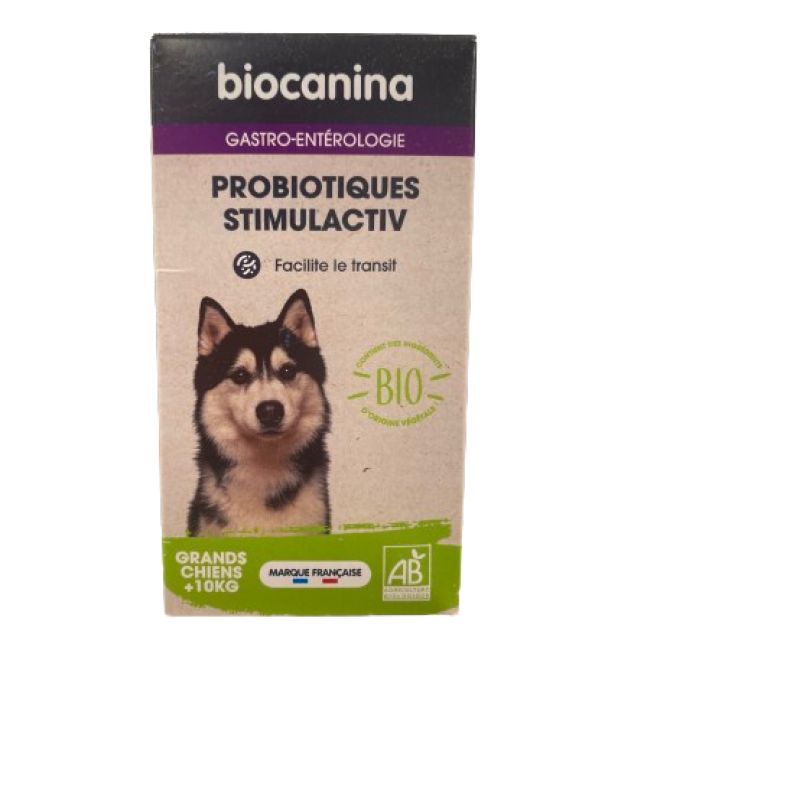 Biocanina Probiotiques Stimulactiv Grands Chiens +10kg
