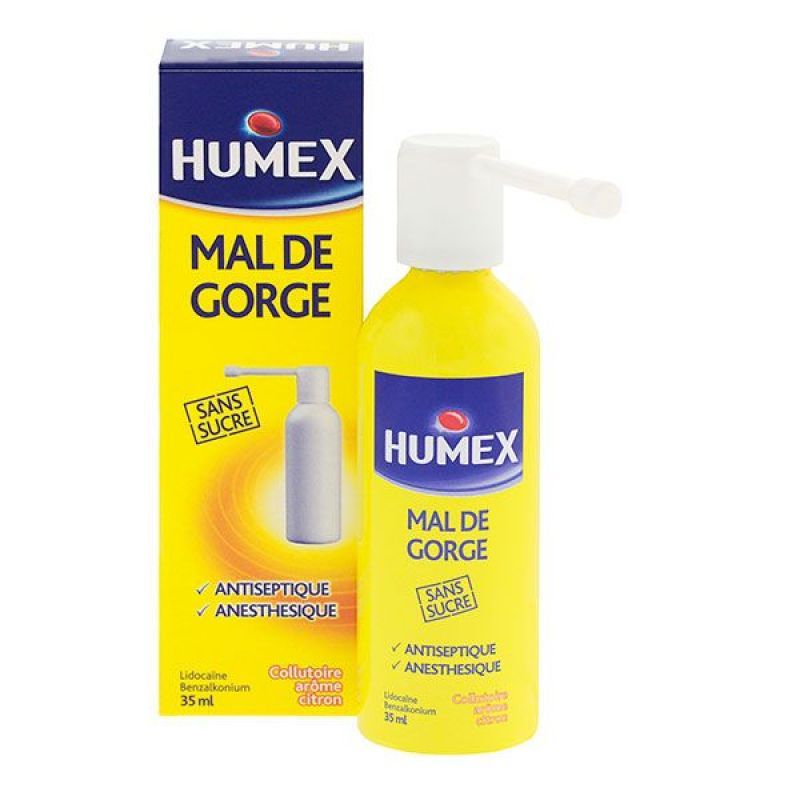 Humex Mal De Gorge Collutoire