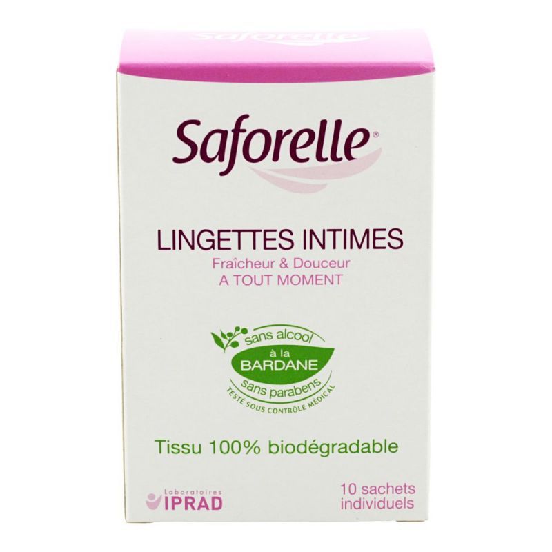Saforelle Lingettes*10