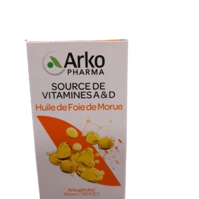 Foie Morue Hle Arkog-220 capsules