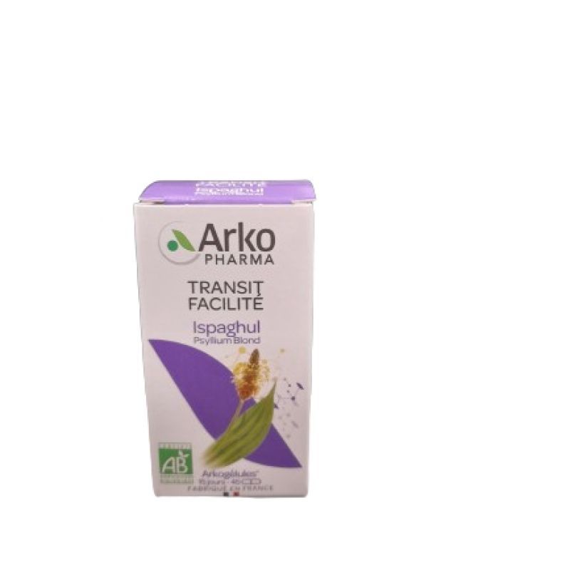 Arkopharma - Ispaghul (Psyllium blond) - Transit Facilité 45 gélules