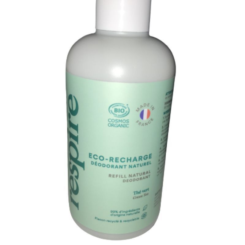 Eco-recharge déodorant naturel roll-on - Thé vert