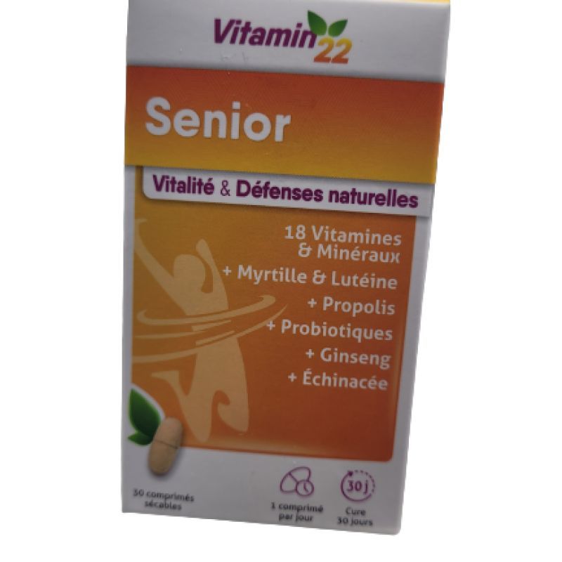 Vitamin22 Senior 30 comprimés