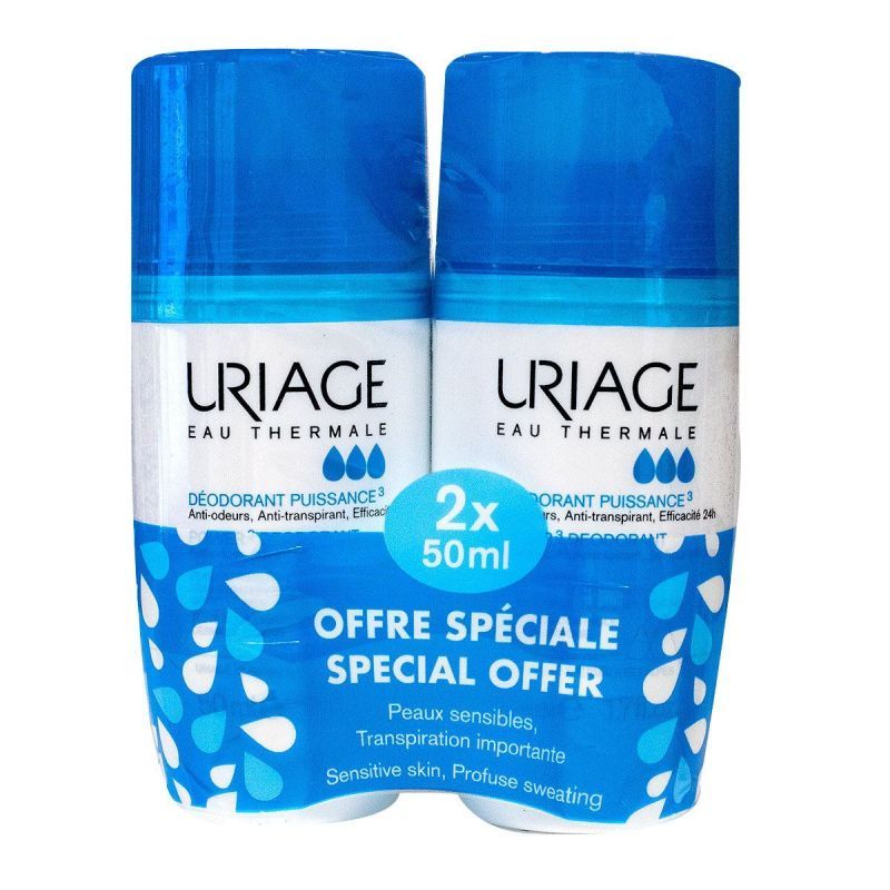 Uriage Deo Puiss 3 Rollon 50ml