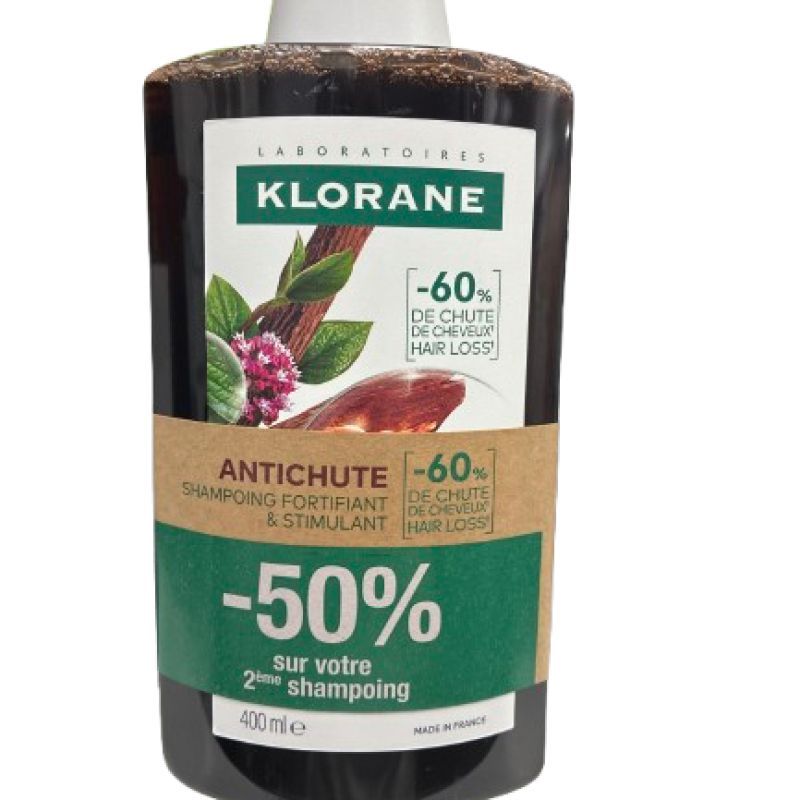 Klorane Sh AntiChute 400Ml X 2