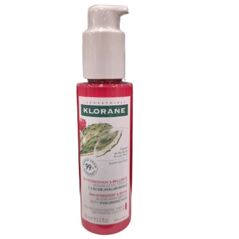 Klorane - Sérum Désaltérant 24h Hydratation et Brillance Figuier de barbarie 100 ml