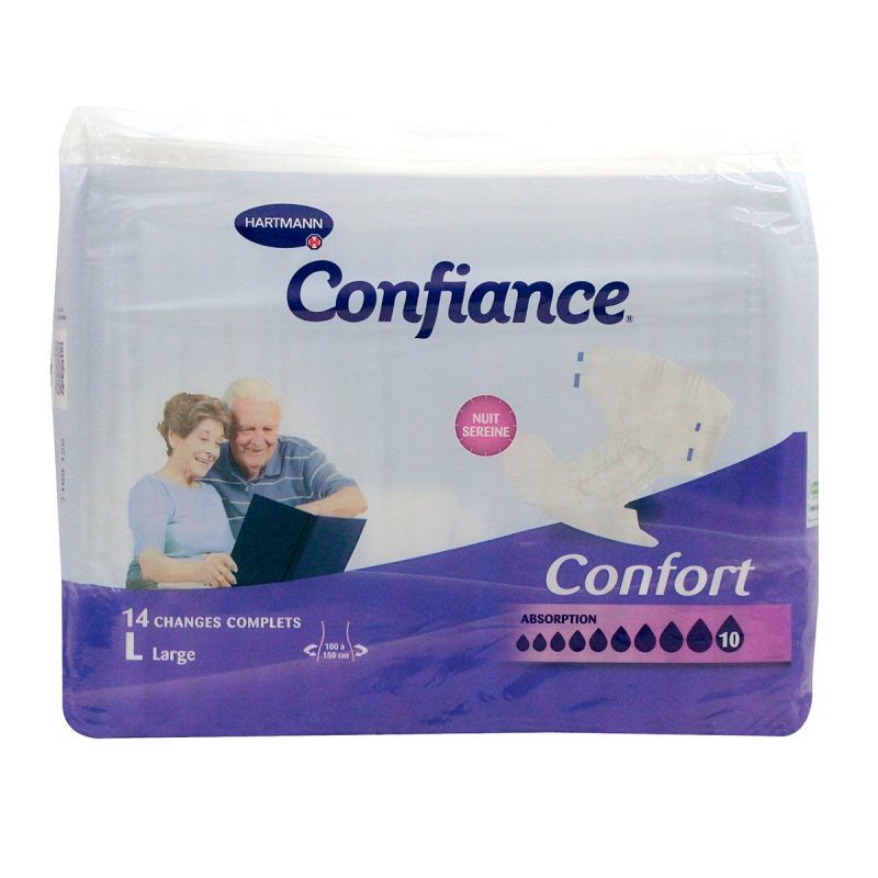 Confiance - Confort 14 changes complets 10/10 Taille L T48/60