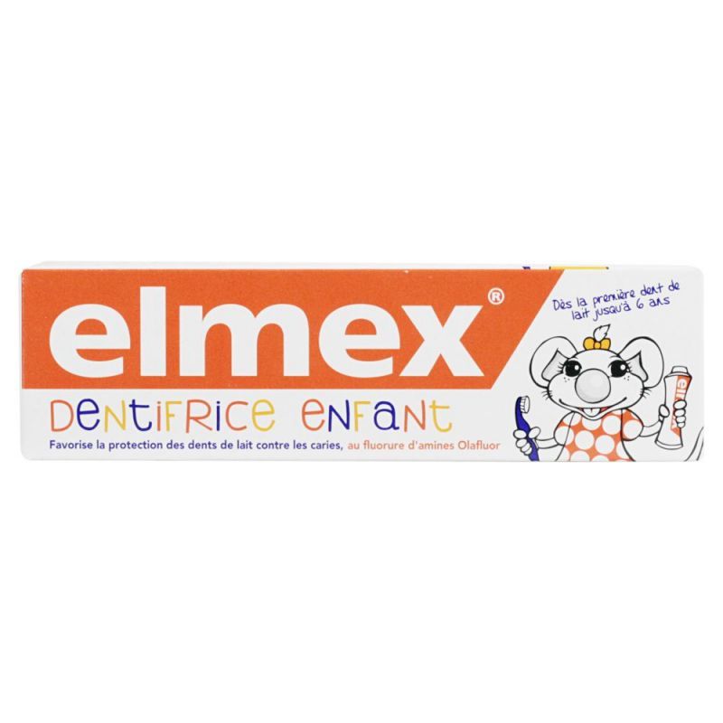 Elmex - Dentifrice enfant 0-6ans 50mL