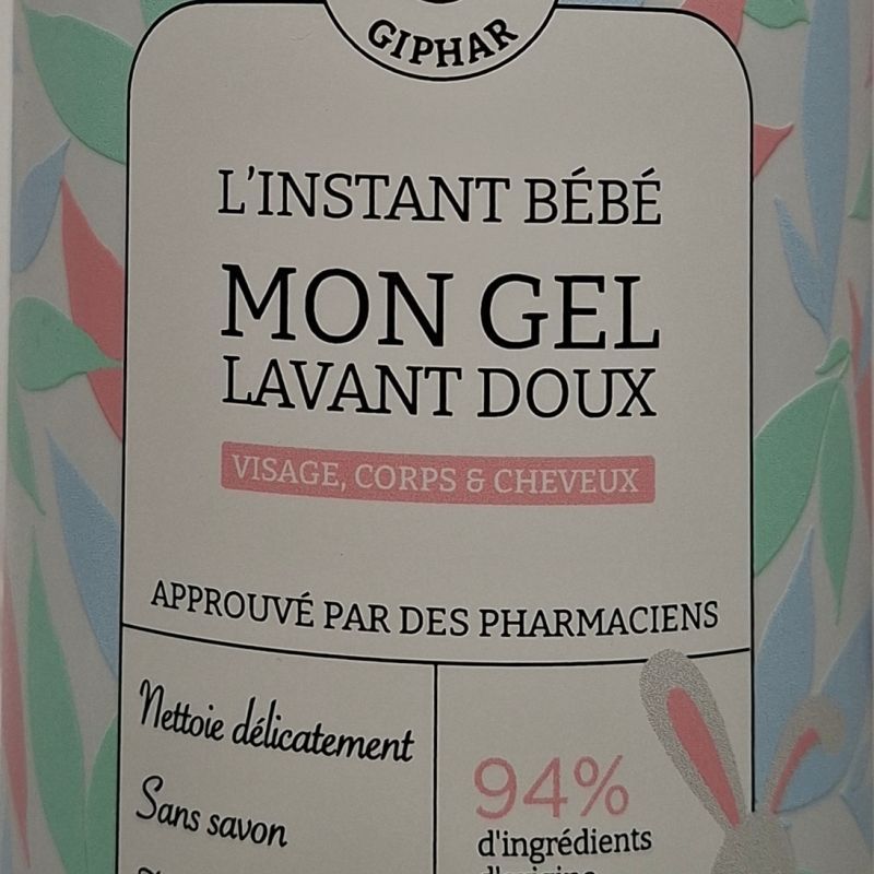 Giphar L'instant Bébé Mon Gel Lavant Doux 500ml